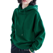 Sudaderas de talla grande Mujeres Mujeres con capucha suelta Pocket de bolsillo calentado Tops casuales Píbles de sudadera